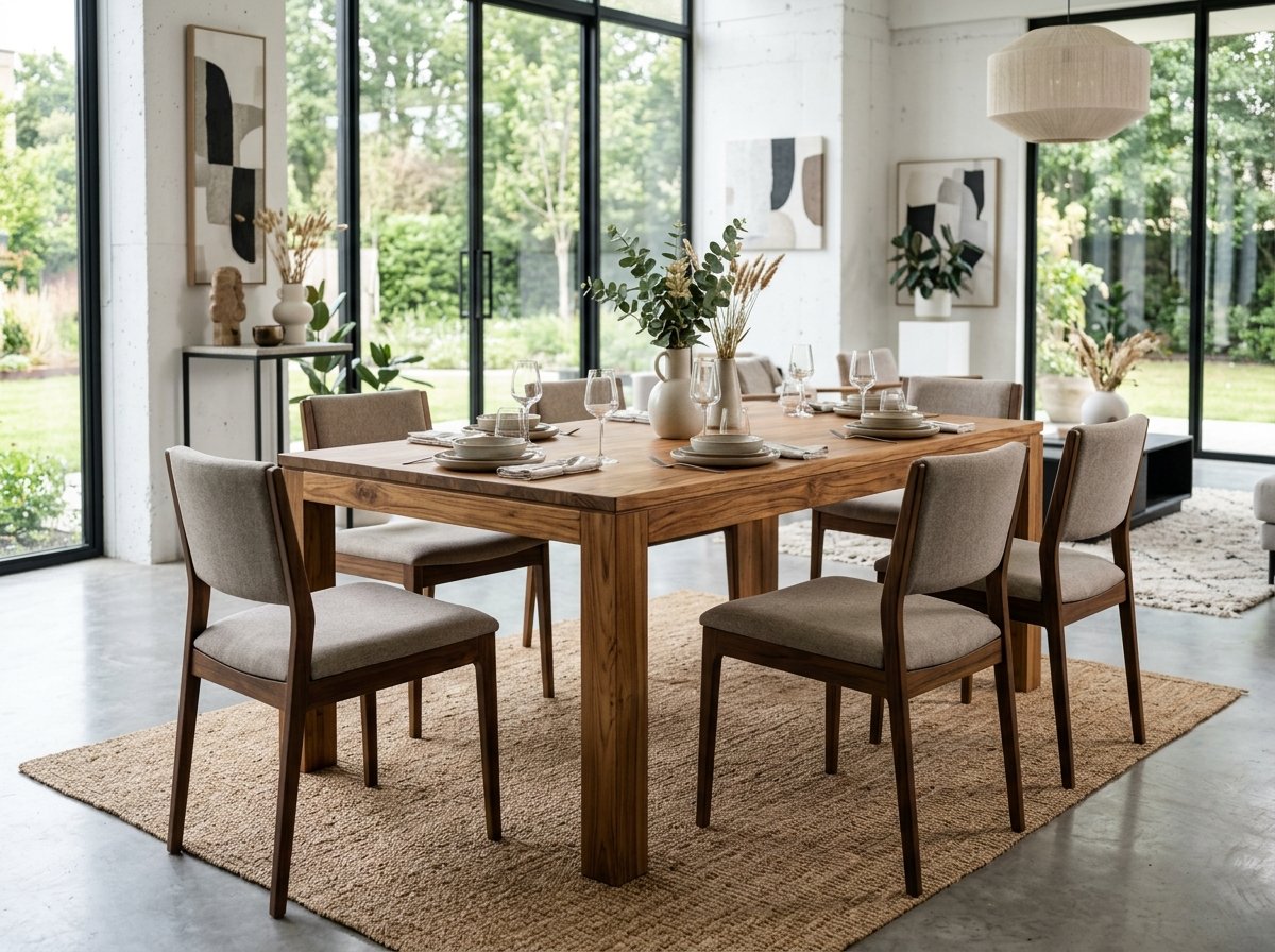 Teakwood 6-Seater Dining Set